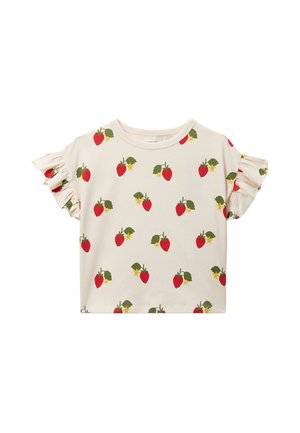 Monoprix, T-shirt imprimé - amaretti