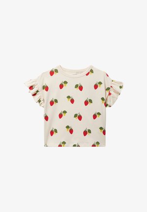 Monoprix, T-shirt imprimé - amaretti