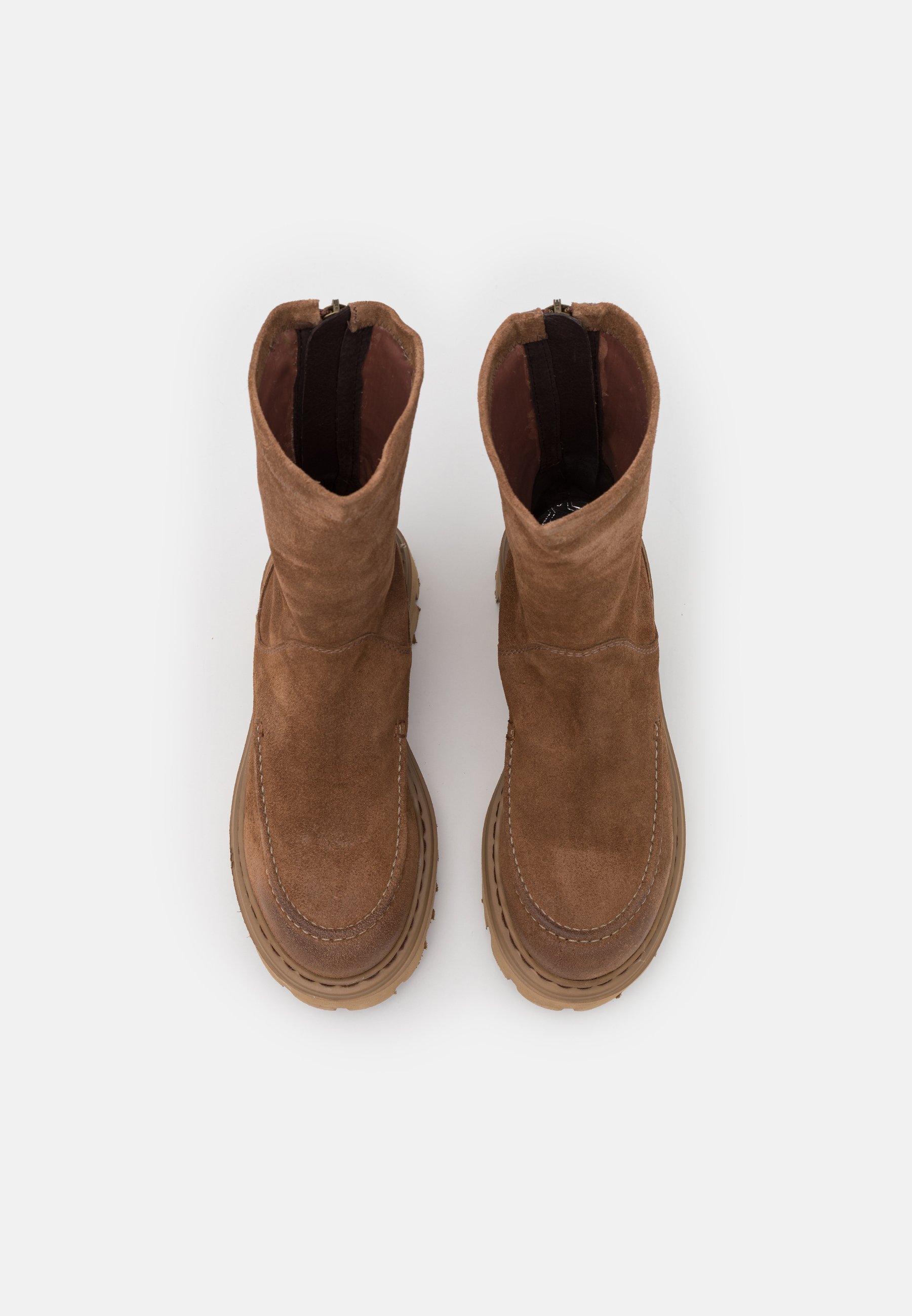 Pedro Miralles Botines con plataforma - cognac/coñac - Zalando.es