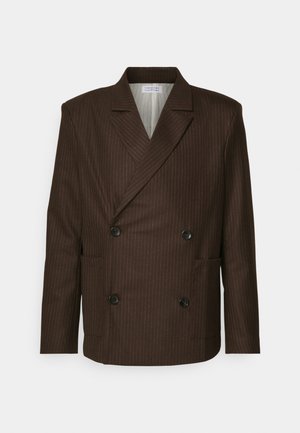 PUBLIC - Blazer - brown pin