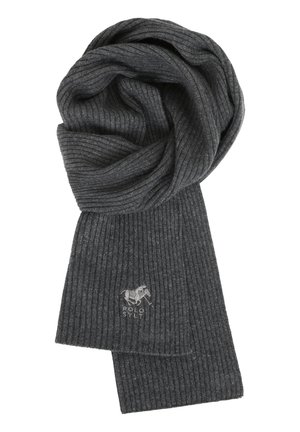 Scarf - m black oyster melange