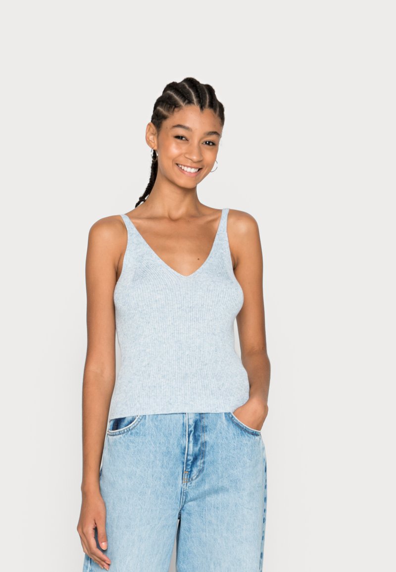 ONLY ONLLINA - Top - cashmere blue/melange