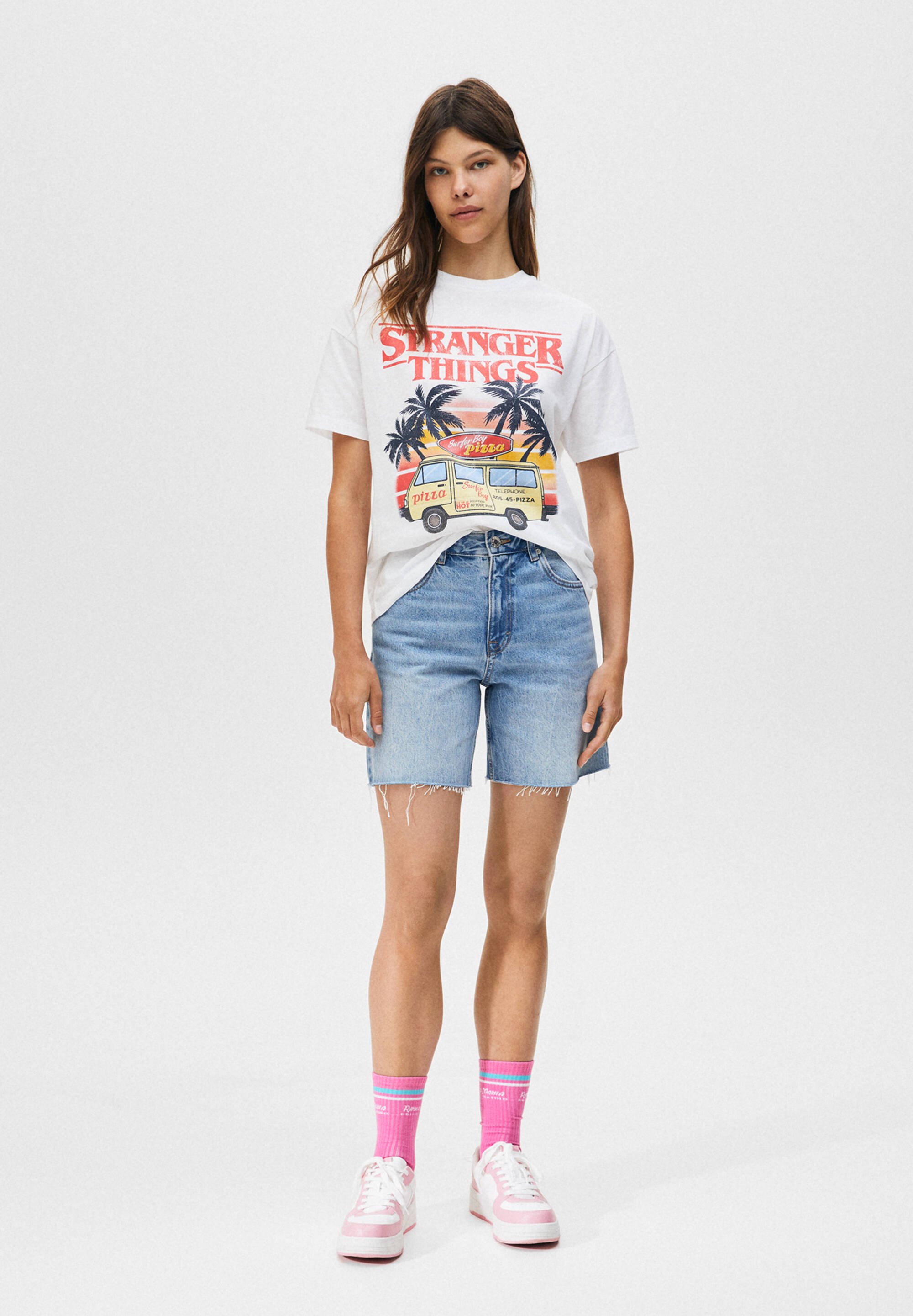 PULL\u0026BEAR STRANGER THINGS GRAPHIC 