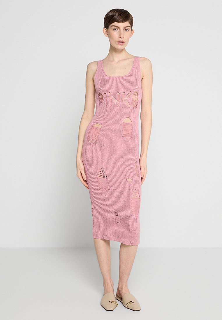 pinko Gebreide jurk roze