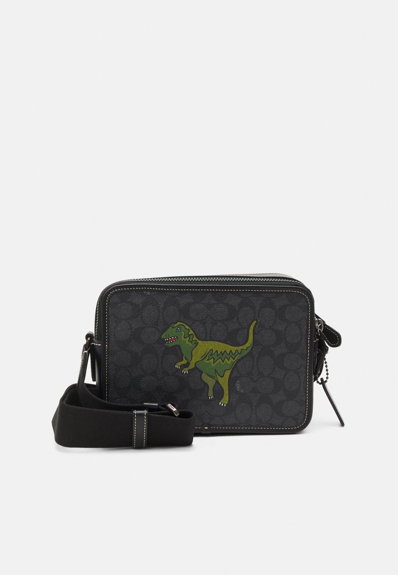 Coach CHARTER CROSSBODY IN SIGNATURE WITH REXY Across body bag