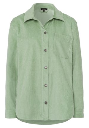 Button-down blouse - light green