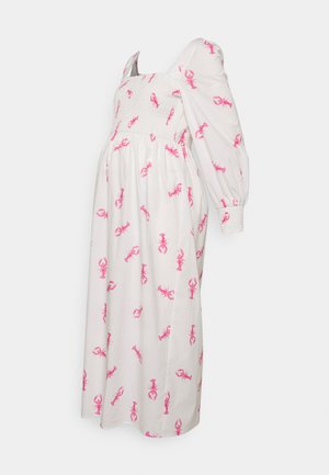 Never Fully Dressed MAMA LOBSTER JASMINE DRESS - Denní šaty - white