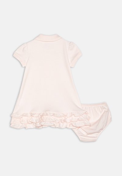 Polo Ralph Lauren RUFFLED POLO DRESS & BLOOMER SET - Jerseykjole - delicate pink