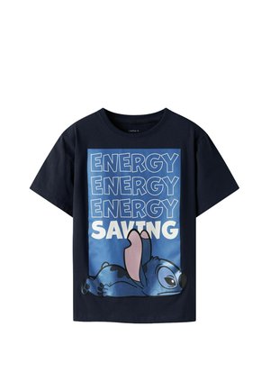 STITCH - T-shirt imprimé - navy blazer
