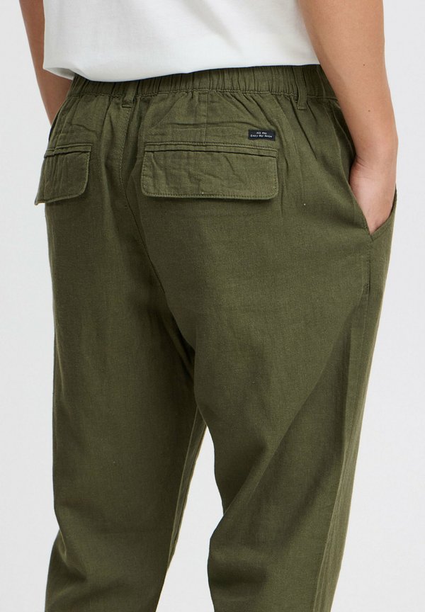 BHPANTS LINEN MIX - Trousers - forest night4