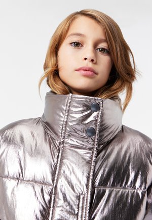 HANSINE JACKET PUFFER - Winter jacket - warm silver