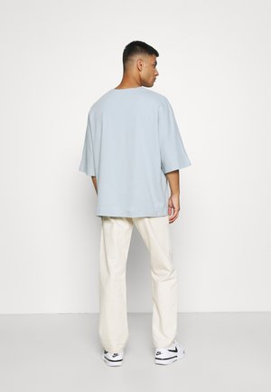 OVERSIZED 3/4 SLEEVE POCKET - T-Shirt basic - light blue