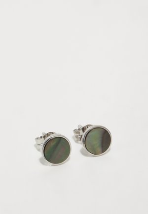 EVER BLACK MOP WHITE GOLD  - Korvakorut - silver-coloured
