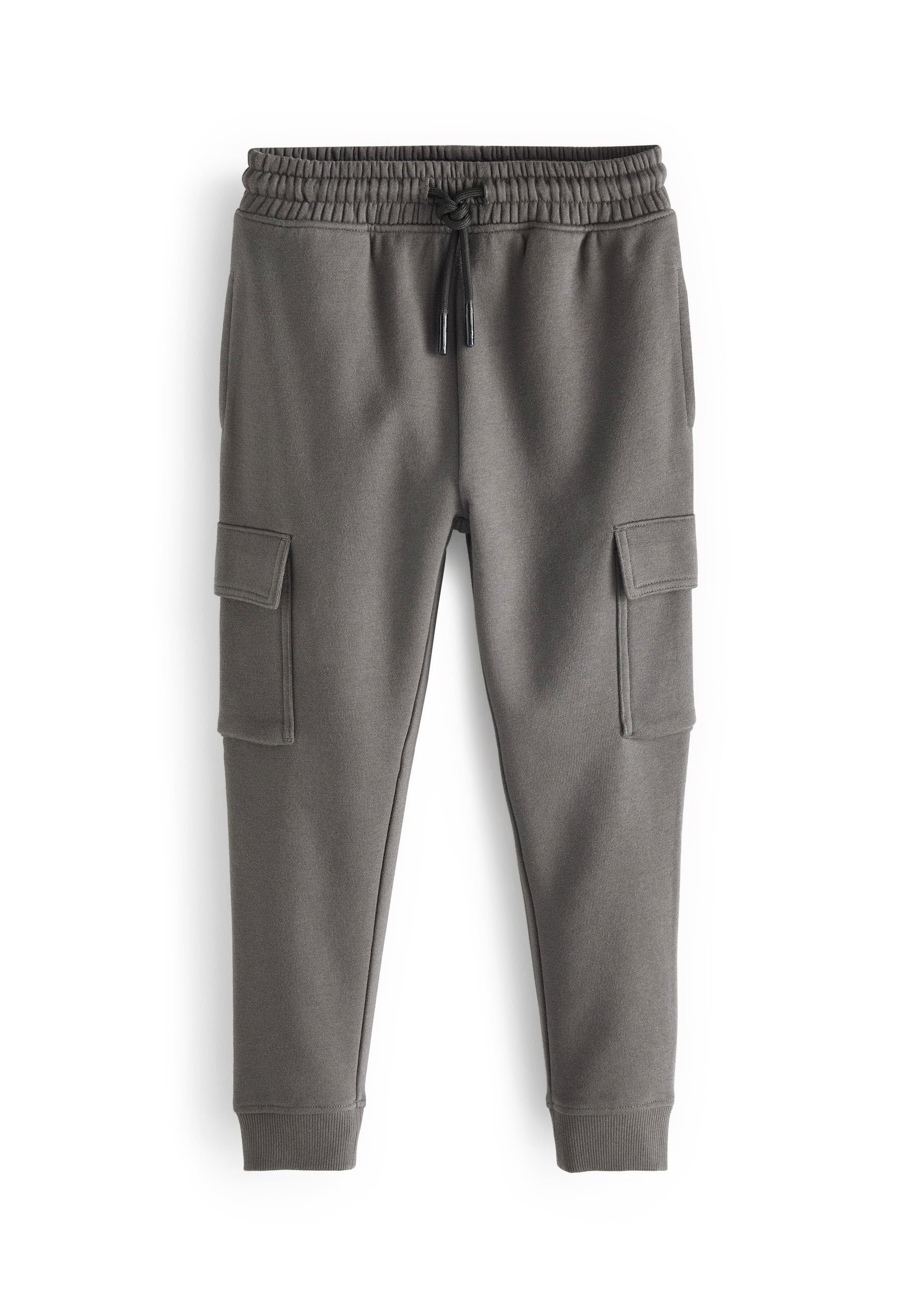 Next JOGGERS Tracksuit bottoms charcoal grey/grey Zalando