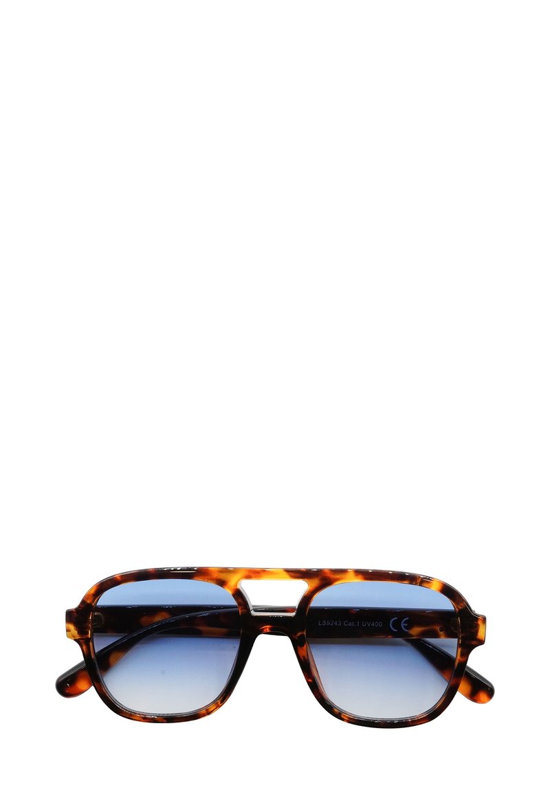Ciabalù Occhiali Da Sole Unisex Retrò Anni '80 – Lenti Rettangolari Colorate, Protezione UV, Custodia E Panno Inclusi