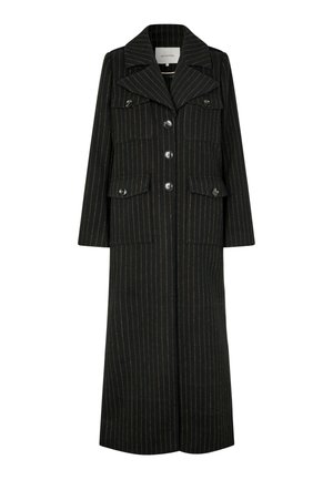 Klassikaline mantel - black pinstripe