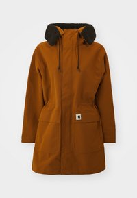 CLARTON PARKA - Palton scurt - hamilton brown/black