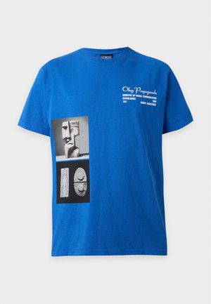 Obey Clothing, MINISTRY - Print T-shirt - pigment electric indigo