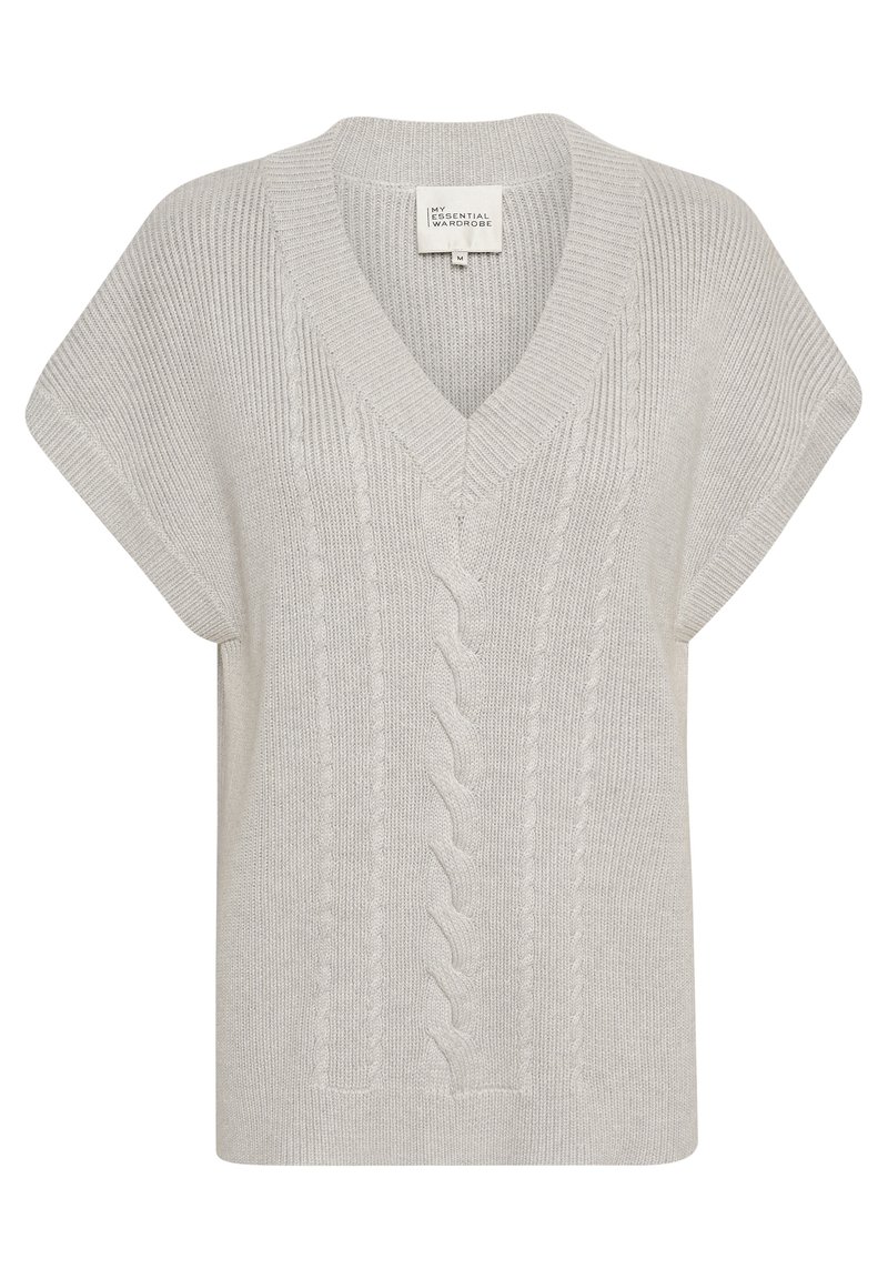 My Essential Wardrobe Bodywarmer lichtgrijs