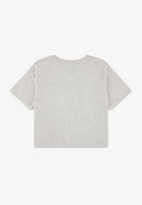 Abercrombie & Fitch CREST BOXY TEE - T-Shirt print - oatmeal heather