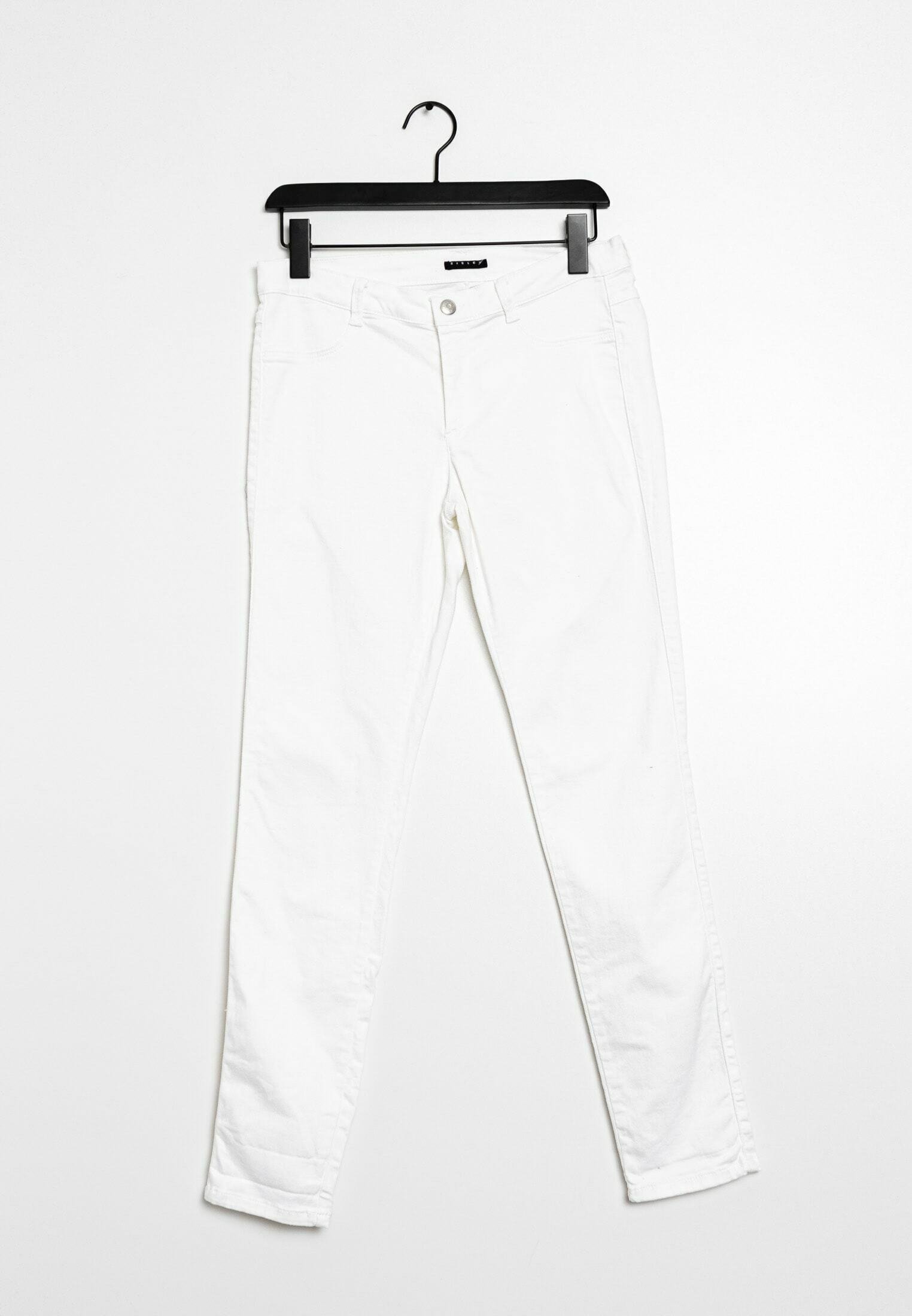 Sisley Slim fit jeans - white denim - Zalando.ie