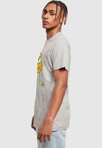 ABSOLUTE CULT MONSTERS INC - MIKE HALLOWEEN PUMPKIN - Triko s potiskem - heather grey