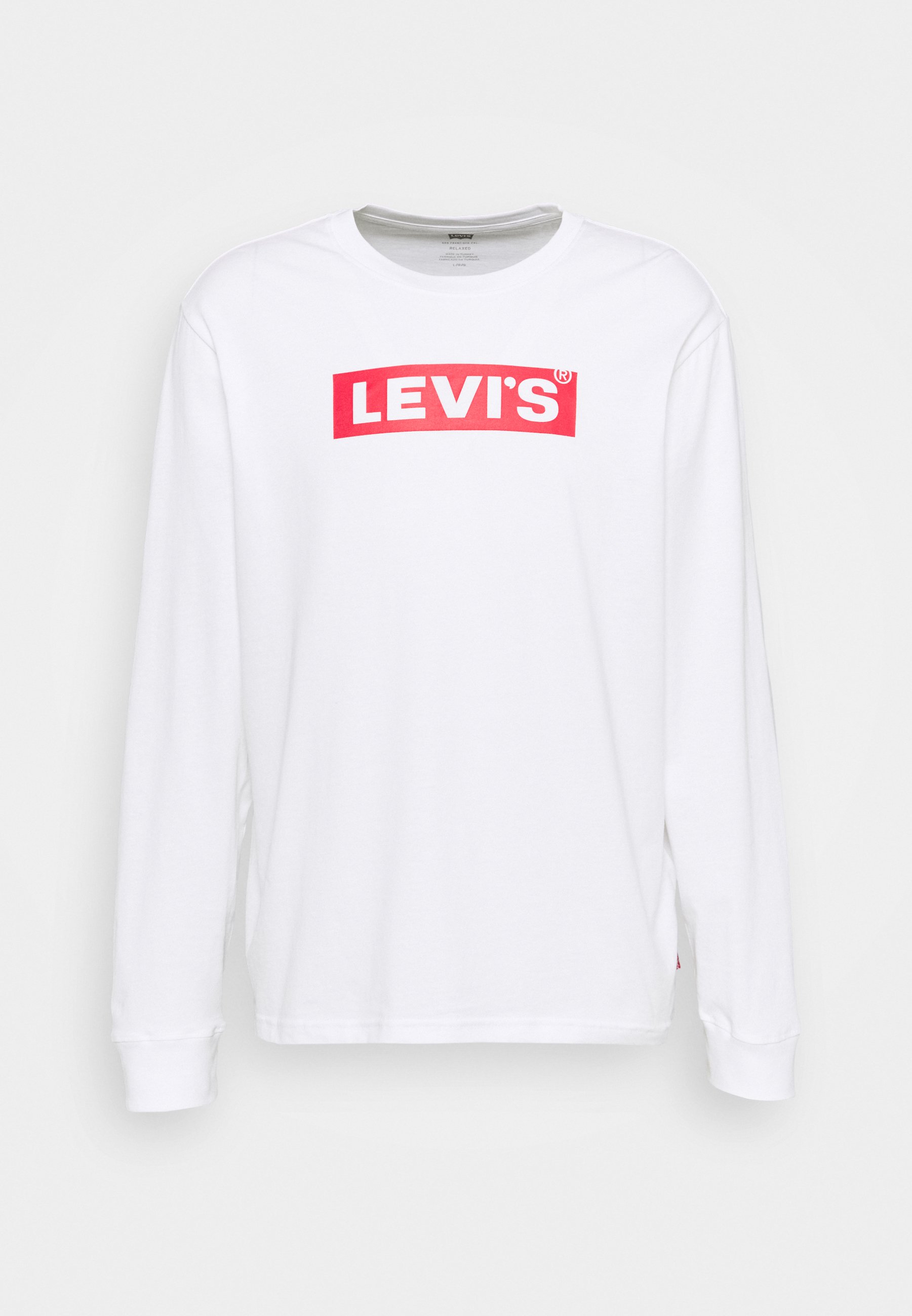 Levi's® RELAXED GRAPHIC TEE - Maglietta a manica lunga - neutrals/bianco -  Zalando.it