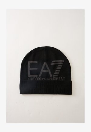 EA7 Emporio Armani, MOUNTAIN VISIBILITY UNISEX - Bonnet - black/dark grey