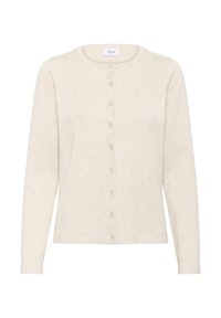 A8661, MILASZ R-NECK CARDIGAN - Neuletakki - fog melange