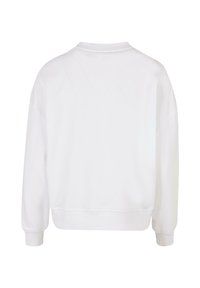 Merchcode FLOWER POWER CREWNECK - Sweatshirt - white