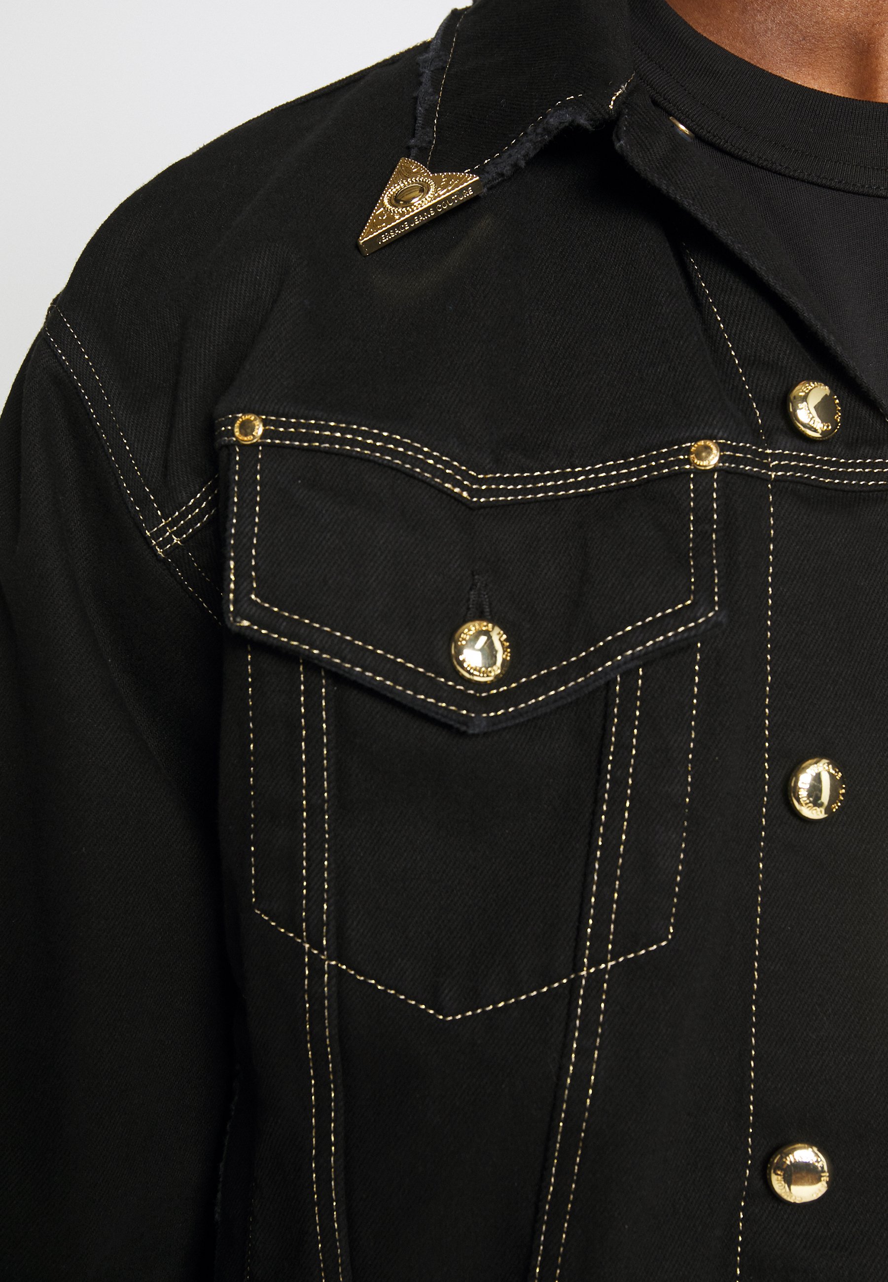 JACKET ICON Jeansjacka black JACKET ICON Jeansjacka black