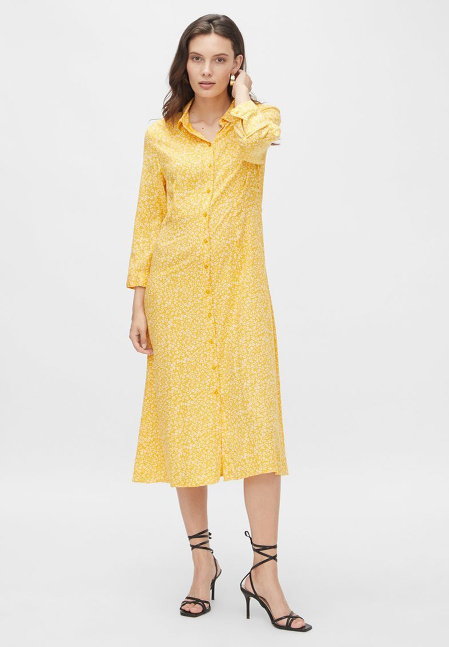 Gula Klänningar online | Köp din klänning på Zalando.se Modström ELLA DRESS Maxiklänning yellowgul Zalando.se