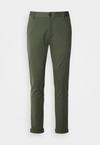 SUPERFLEX CROPPED  - Chino - olive