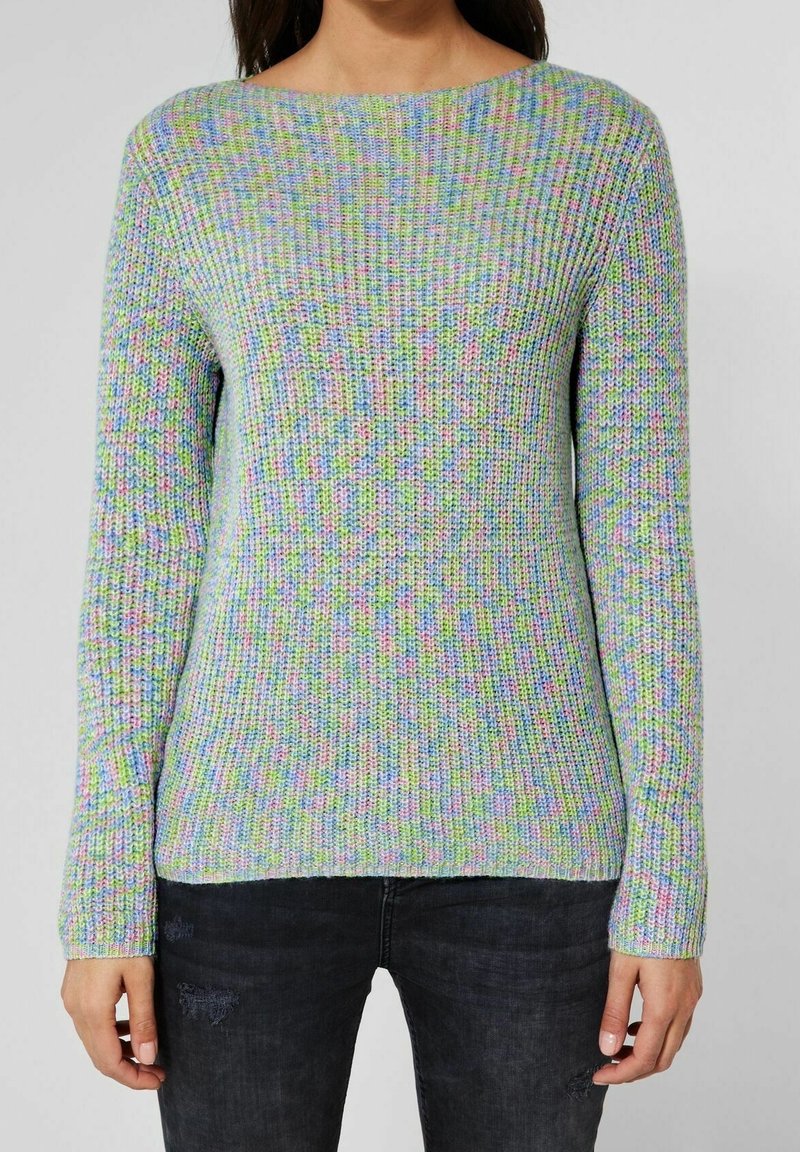 Street One Pullover - purple