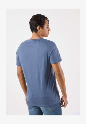 Denim Factory, SURFER VAN TEE - T-Shirt print - denim blue