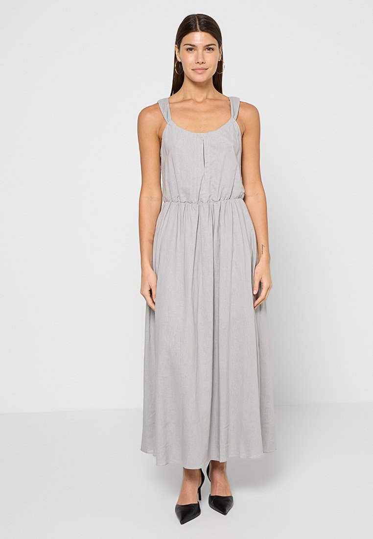 Armani Exchange Maxi-jurk gebleekt denim/bleached denim Armani Exchange Maxi-jurk gebleekt denim/bleached denim