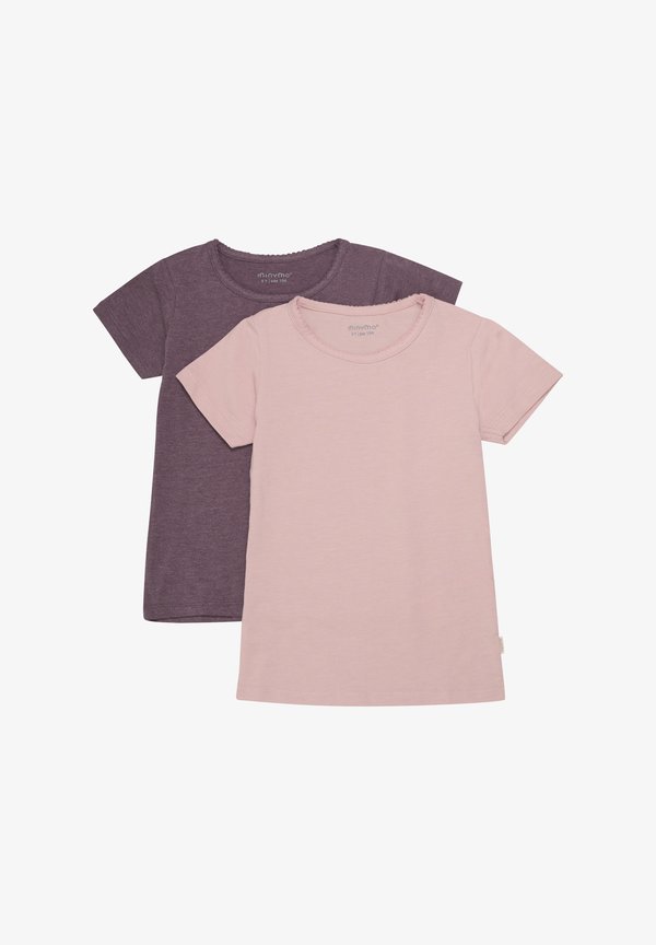 MIBASIC 2 PACK - Print T-shirt - misty rose