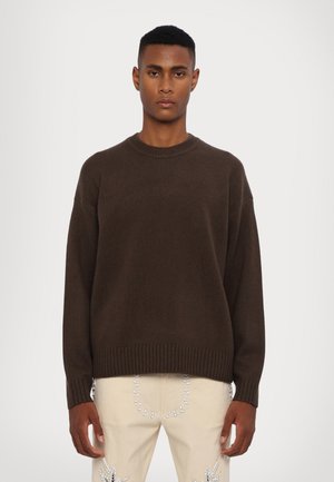 rag & bone CLARKSON CREW - Pulóver - slatebrown