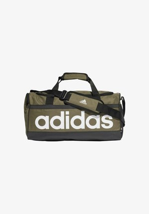 adidas Performance ESSENTIALS LINEAR DUFFEL MEDIUM - Športová taška - olive