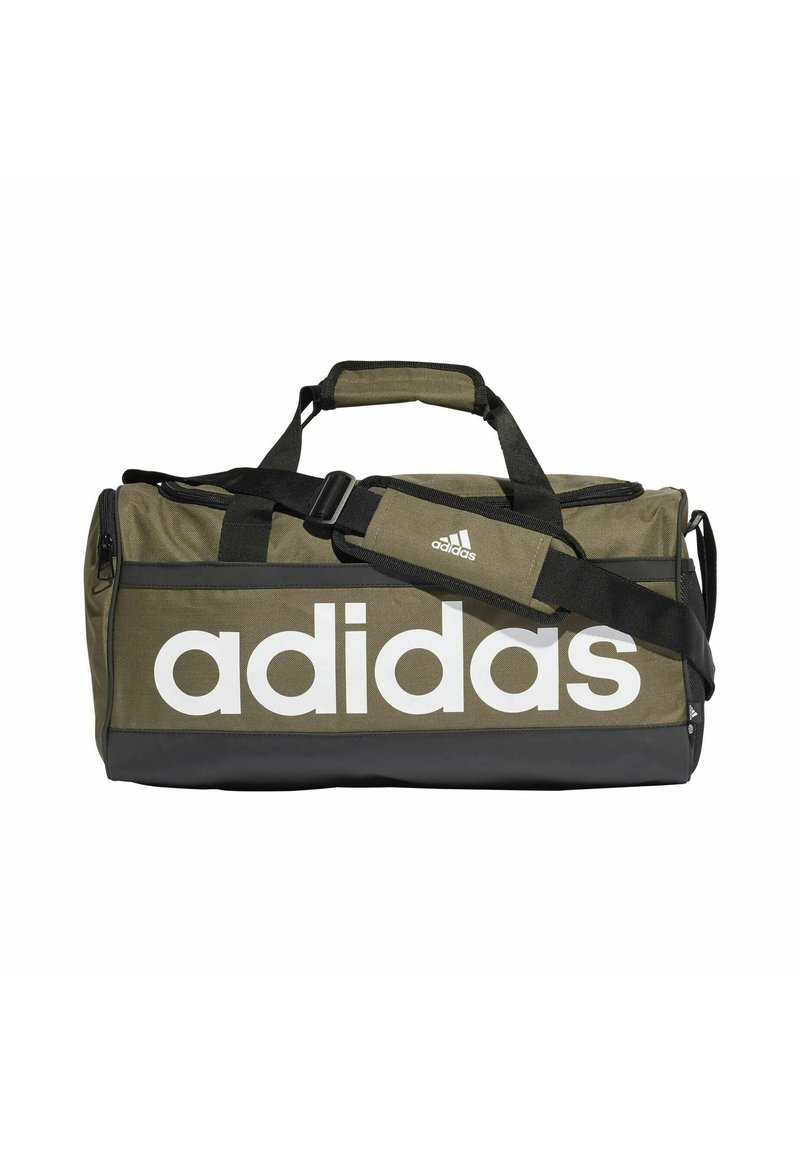 adidas Performance ESSENTIALS LINEAR DUFFEL MEDIUM - Športová taška - olive