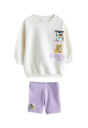 REGULAR FIT - BLUEY  - Melegítőfelső - cream