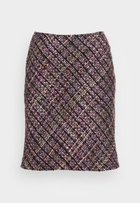 SKIRT SHORT - Saia lápis - multicolour check