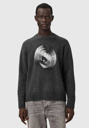 AllSaints SPINNIN CREW - Strickpullover - washed black