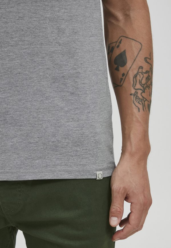 PRBLEON - Basic T-shirt - gray melange4