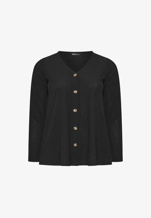 Yours Clothing, PLUS SIZE CASUAL TOPS - Cardigan - black