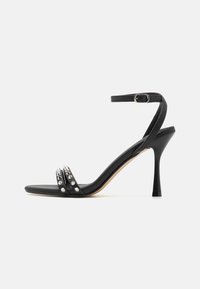 Zign Studio LEATHER - Korolliset sandaalit - black