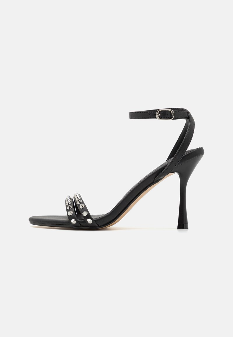 Zign Studio LEATHER - Korolliset sandaalit - black