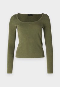 Topper langermet - brown