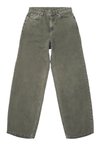 DONNA - Relaxed fit jeans - washed olive