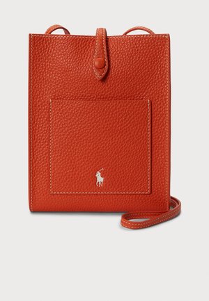 POLO PLAY LEATHER POCKET CROSSBODY - Futrola za mobitel - sunset orange